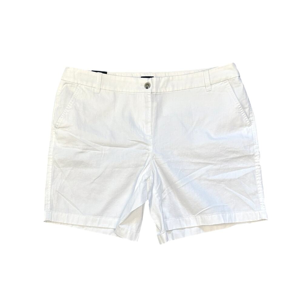 NWT J. Crew 7" Classic Chino Short White Size 16 - Picture 4 of 8